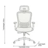 Styro High Back Office Chair – Black