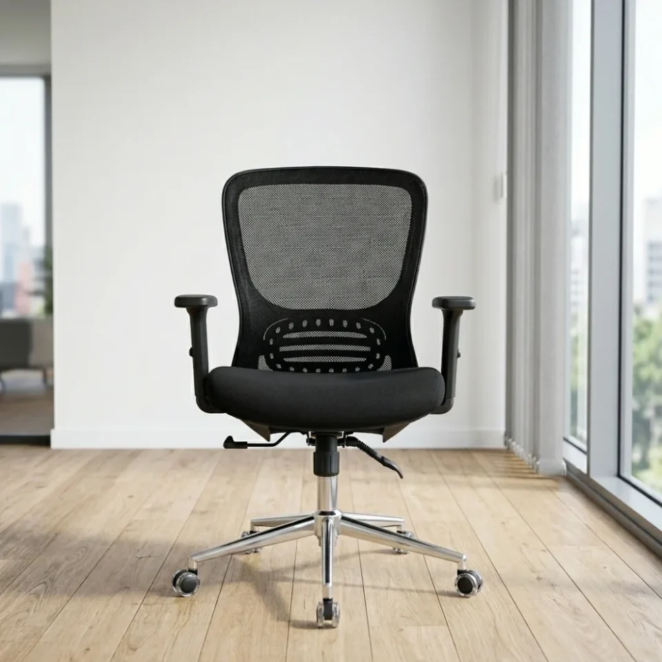 Styro Medium Back Office Chair – Black…