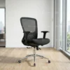 Styro Medium Back Office Chair – Black