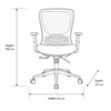 Styro Medium Back Office Chair – Black