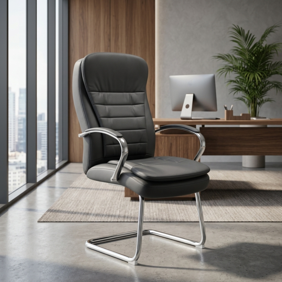 Tango Visitor Chair – Black…