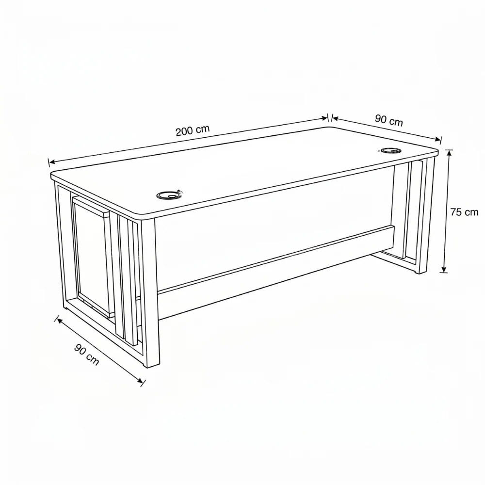 Urban Ora Office Table